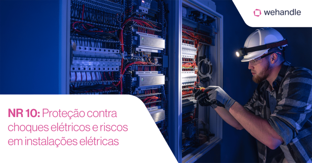 A NR 10 é a principal barreira entre o trabalho com eletricidade e os riscos de choques elétricos.